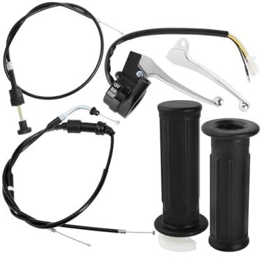 Imagem de QAZAKY - Conjunto de guidão acelerador de cabo de engate para arranque de arranque para Yamaha PW50 PY50 Peewee Y-Zinger Motocicleta Motocicleta Motocicleta Motocicleta Motocicleta Controle de Bicicle