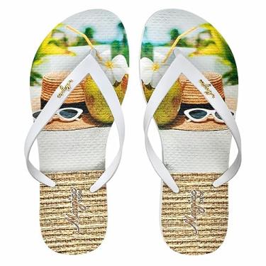 Imagem de Chinelo Praia Feminino Chapéu e Coco, Magicc