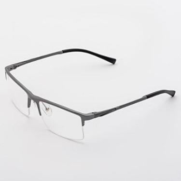 Imagem de Armação Óculos Grau Alumínio Masculino Retangular- Ítalo / Óculos Sunrise-Masculino