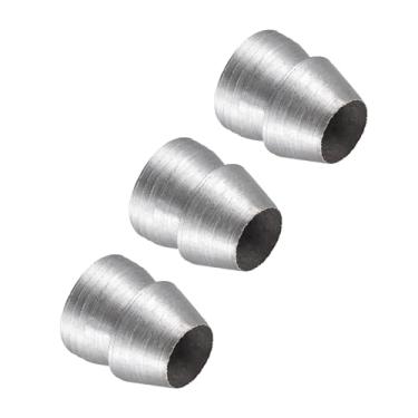 Imagem de CoCud Cunhas de alça redonda, diâmetro de 16 mm, kit de metal de aço carbono, cabo de martelo evita divisão de cunha - (Aplicações: para martelo de garra de machado), 3 peças