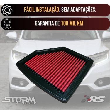 Imagem de Filtro Ar Esportivo Honda Hr-V 1.8 16V Flex Ano 2016 A 2022