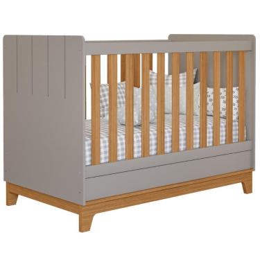 Imagem de Berço Americano Mini Cama 2 em 1 Estilo Retrô 100% MDF