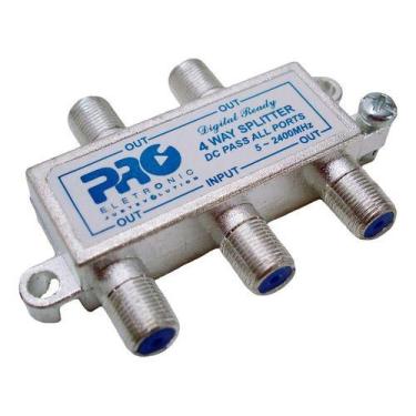 Imagem de Divisor 1:4 Satélite Tv Pqdv-2024b 5 A 2400mhz Solder Back - ProEletro