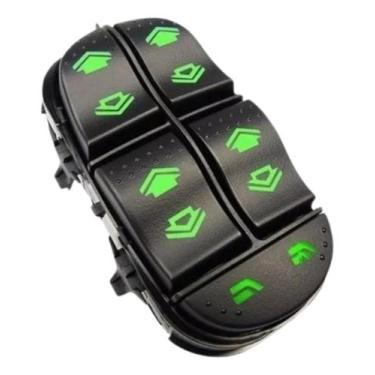 Imagem de Botão Interruptor Vidro Elétrico Quadruplo Focus 2006 2007 - Mrmk