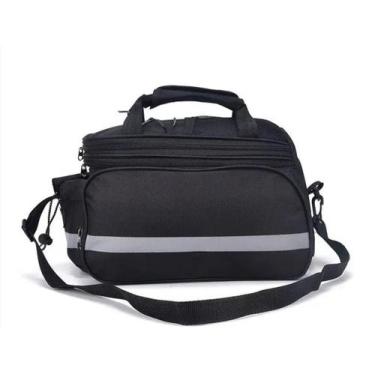 Imagem de Bolsa alforge para garupa bagageiro bike 28lts ciclo viagens e urban  