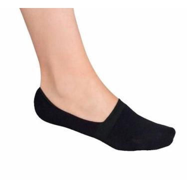 Imagem de Meia Lupo Soquete Invisível Feminina Sport 3282 Cano Baixo, 33/36, Pre
