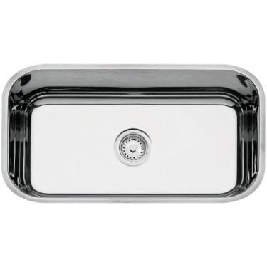 Imagem de Cuba de Embutir para Cozinha Tramontina Inox - Retangular 56x34cm Stan
