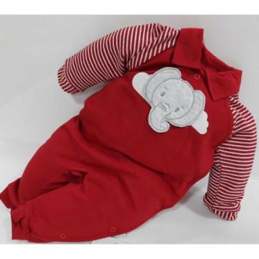 Imagem de Macacão Longo Bebê Menino Bordado Le Bhua / Paraiso Ref. 361 - Le Bhua