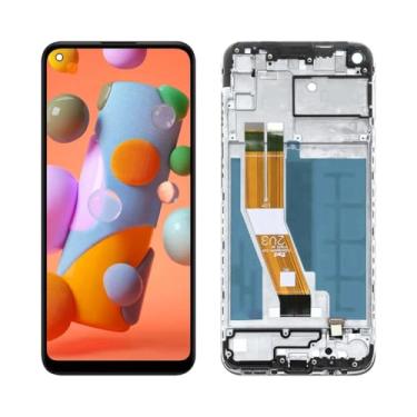 Imagem de Tela Display Lcd Touch Screen Frontal Para A11 Nacional