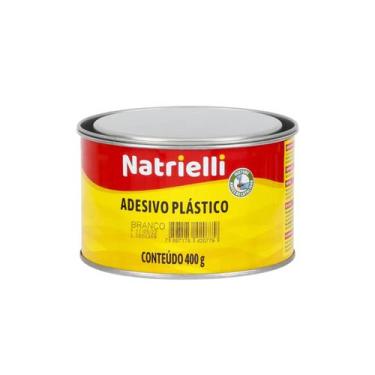 Imagem de Massa Plástica 400 Grs Branco - Natrielli