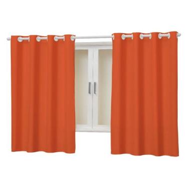 Imagem de Cortina de Janela Tecido Grosso OXFORD 2,20M x 1,40M para Sala Quarto 