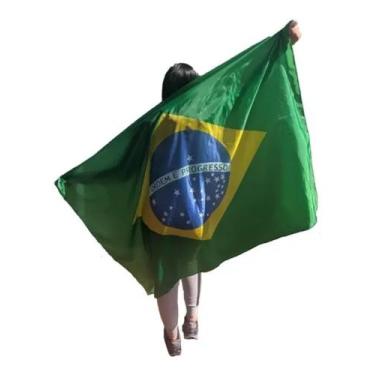 Imagem de Bandeira Brasil Grande 1,50x 1,00 Copa Do Mundo Time Futebol - Primus