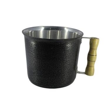 Imagem de Caneca Leiteira de Alumínio Fundido Batido Craqueado 2 litro - OkaySho