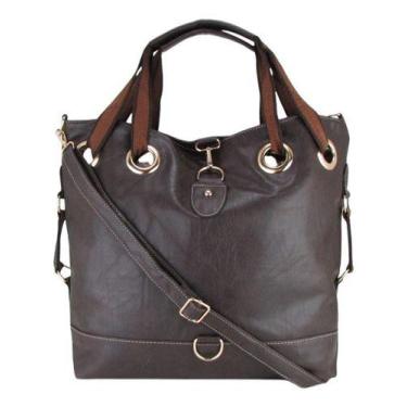 Imagem de Bolsa Grande Notebook 16 Alça Transversal Elegante Feminina - Genérica