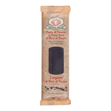 Imagem de Macarrão Linguine Al Nero Rustichella 500g - Rustichela