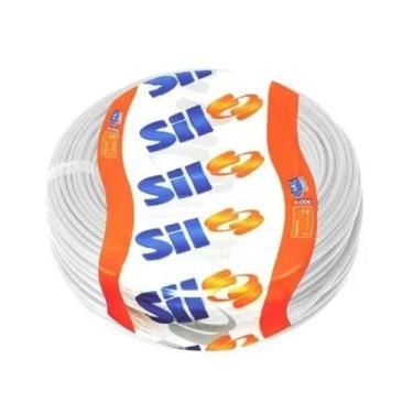 Imagem de Fio Cabo Flexível Elétrico 16mm Branco Rolo 1 Metro Sil