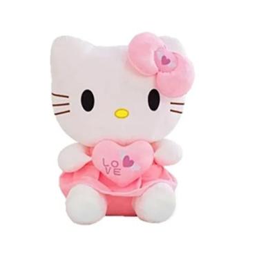 Imagem de Pelúcia Hello Kitty Com Coração 20cm - s.importer