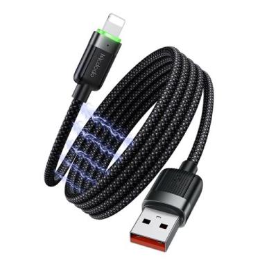 Imagem de Cabo USB Auto Organizador Carregador Magnético P/ Lightning 1m - Mcdod