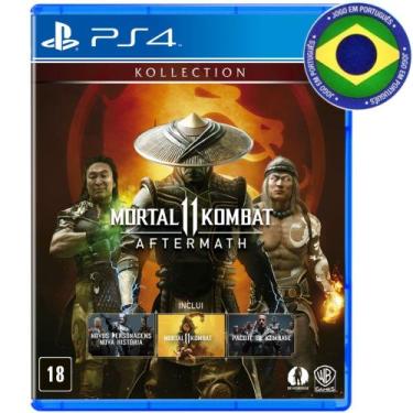 Imagem de Mortal Kombat Aftermath PS 4 Mídia Física Dublado em Português - Warne