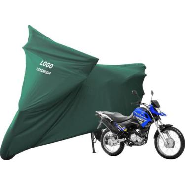 Imagem de Capa Para Proteger Moto Yamaha XTZ 150 Crosser - Mz, Verde