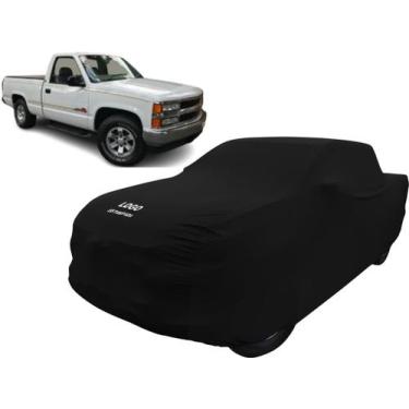 Imagem de Capa Camionete Chevrolet Silverado Cabine Simples - Mz, Preta
