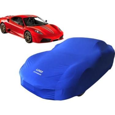 Imagem de Capa Para Cobrir Carro Ferrari F430 Tecido Helanca - Mz, Azul