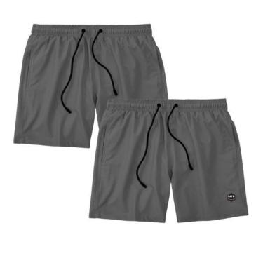 Imagem de Kit 2 Shorts Life Básico Tactel Masculino-Masculino