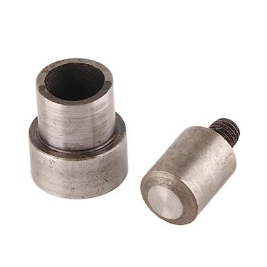 Imagem de Conjunto de Perfurador de Couro para Artesanato, 2 Peças, Perfurador de Couro 45#, Molde de Perfuração de Aço, Perfurador de Buraco Oco (14mm)