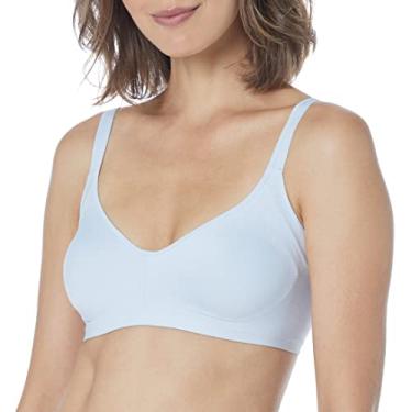 Imagem de Warner's Sutiã feminino Easy Does It® para suavizar axilas com elástico sem costura sem fio levemente forrado Rm3911a, Arctic Ice, M