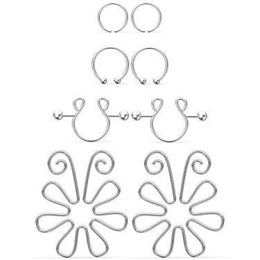 Imagem de Jenxnjsjo, sem piercing protetor de mamilo/anel ajustável.