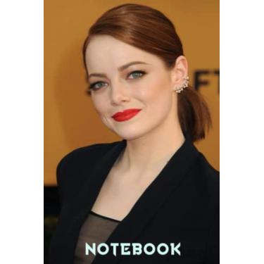 Imagem de Notebook : Emma Stone Notebook for Taking Notes Writing Workbook for Fan Inexpensive Gift For Boys and Girls Type #343