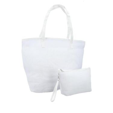 Imagem de Bolsa de Ráfia Marilsa Bauarte, Branco