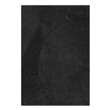 Imagem de Tapete para sala de estar decoração de casa moderno minimalista preto grande área quarto tapete abstrato listrado moda vestiário tapete, C, 140x200cm