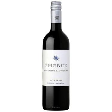 Imagem de Vinho ARGENTINA fino TINTO seco PHEBUS ESTATE CABERNET 750ML