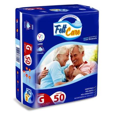 Imagem de Fralda Descartável Noite Dia Geriátrica Felt Care, G