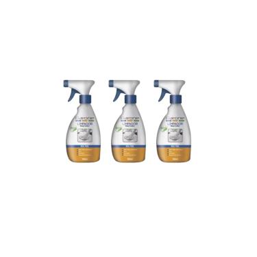 Imagem de 03 Limpador Multiuso Para Mdf, Alumínio, Inox, Formica 500ml 