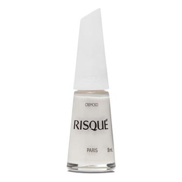 Imagem de Esmalte Risqué Branco Cremoso Paris 8ml