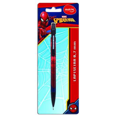 Imagem de Molin Lapiseira 0,7 mm Spiderman com Borracha Integrada e Grafite
