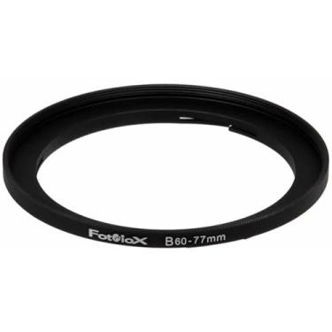 Imagem de Fotodiox Baioneta B60-77mm Anel Adaptador de Filtro para Hasselblad, Anel Adaptador de Filtro de Metal Preto Anodizado