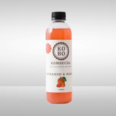 Imagem de Kombucha 400 ml de Morango e Manga Kobo - Kobo Kombucha