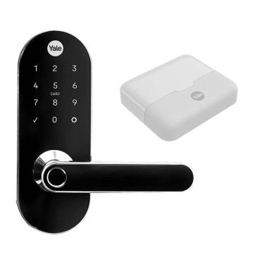 Imagem de Combo - Fechadura Digital Ymc 420 D Zigbee Integrado com Hub