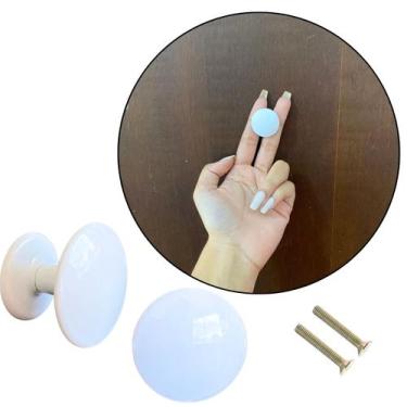 Imagem de 6 Puxadores Para Móveis Gaveta Armário Cozinha - Metal - Compras Fácei