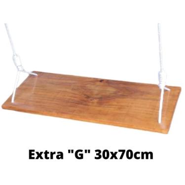 Imagem de Balanço De Arvore Com Corda Resistente A Chuva 30x70cm - TOP 1