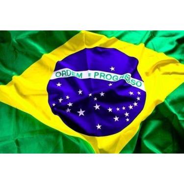 Imagem de Kit 2 Bandeiras do Brasil 1,50x0,90mt Oficial - Max Bandeiras