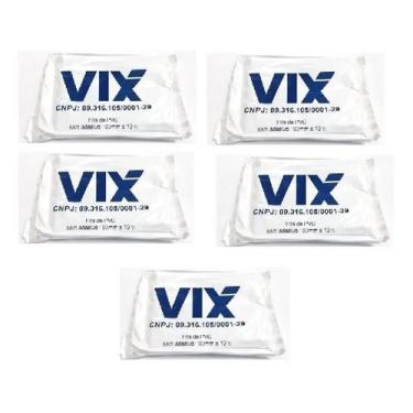 Imagem de Fita Pvc Branca Com 10 Metros X 100mm Kit Com 5 Unidades - VIX / DUGOL