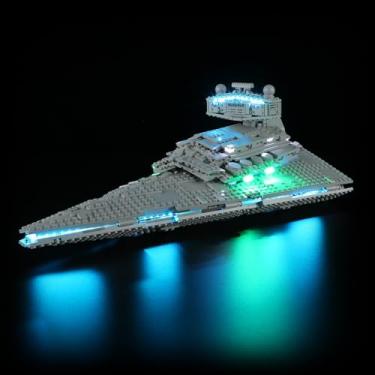 Imagem de BRIKSMAX Kit de luz para Lego Imperial Star Destroyer - Iluminação LED compatível com Lego Star Wars 75394 conjunto de montar - conjunto Lego não incluído