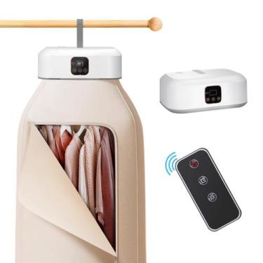 Imagem de Secadora de roupas portátil Rolitwils Mini Laundry com controle remoto