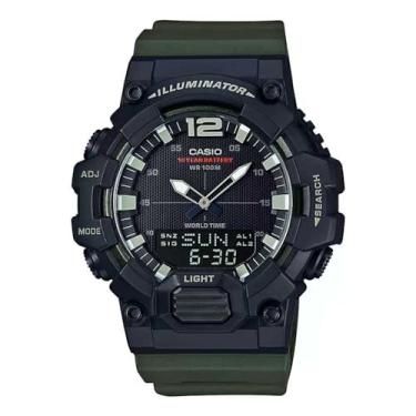Imagem de Relógio Masculino Casio HDC-700-3AV - Preto/Verde Musgo