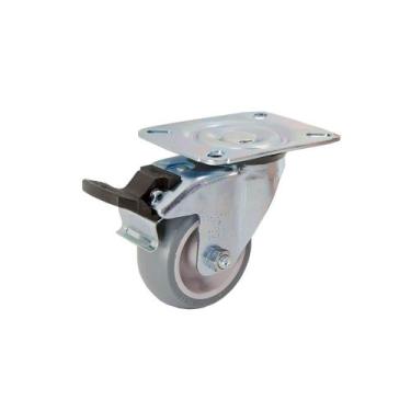 Imagem de Rodízio Placa 312BP Cinza Schioppa