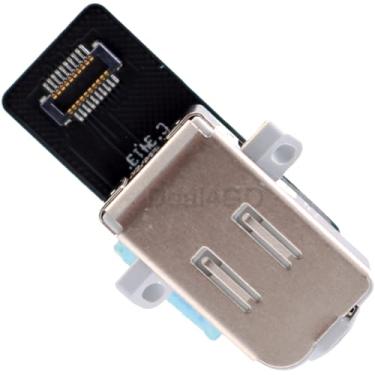 Imagem de Deal4GO Entrada de tomada de fone de ouvido de áudio de 3,5 mm 821-1548-A Substituição para MacBook Pro 15 polegadas A1398 meados de 2012 início de 2013